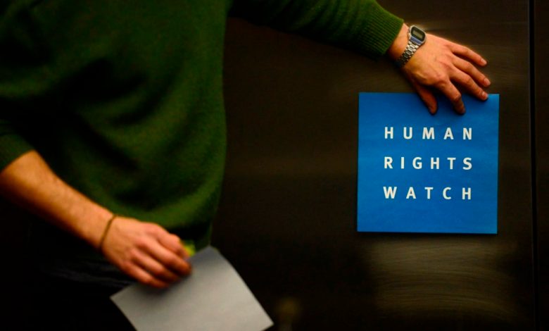 Russia bans Human Rights Watch and designates it an undesirable organization