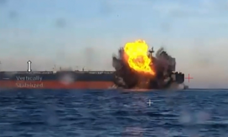 أوكرانيا تضرب محطة نفط روسية في نوفوروسيسك بالمسيرات