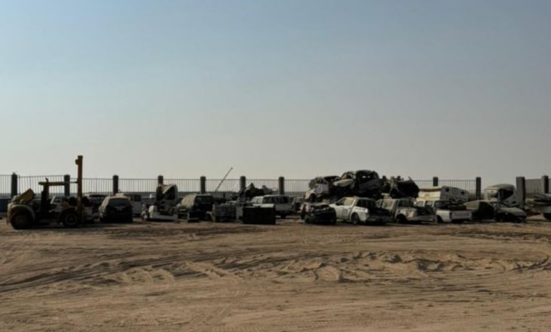 Evacuation of Al-Hamdaniya scrap yards begins, with relocation to Jeddah's metal city