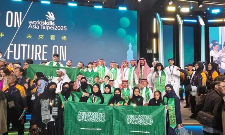 السعودية تحصد 6 جوائز في مسابقة المهارات الآسيوية 2025