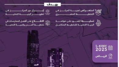 البنية التحتية بالرياض يشارك في مؤتمر ISOCARP العالمي 2025