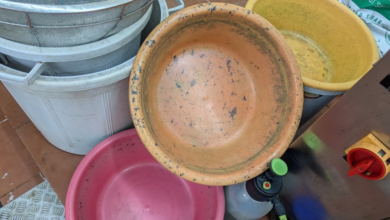 Jeddah Municipality shuts down an illegal ice cream factory in Buraiman and confiscates the seized goods