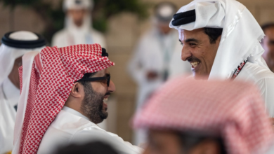 تركي آل الشيخ يلتقي أمير قطر ويشيد بتنظيم الفورمولا 1