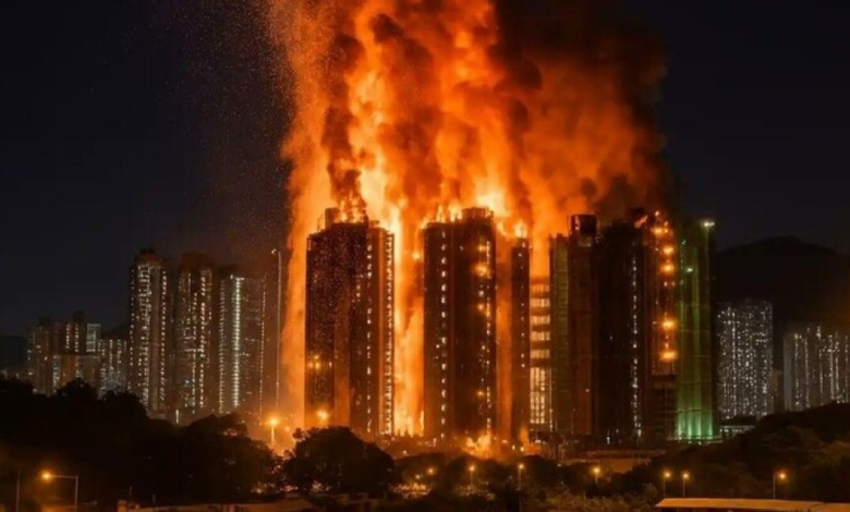ارتفاع ضحايا حريق هونغ كونغ إلى 151 وفاة: تفاصيل الكارثة