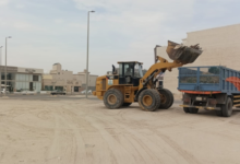 بلدية الخفجي تزيل 5890 متراً من المخلفات وتعالج التشوه البصري
