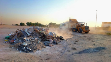 نتائج حملة بلدية قرية العليا: إزالة مخلفات وصيانة حدائق