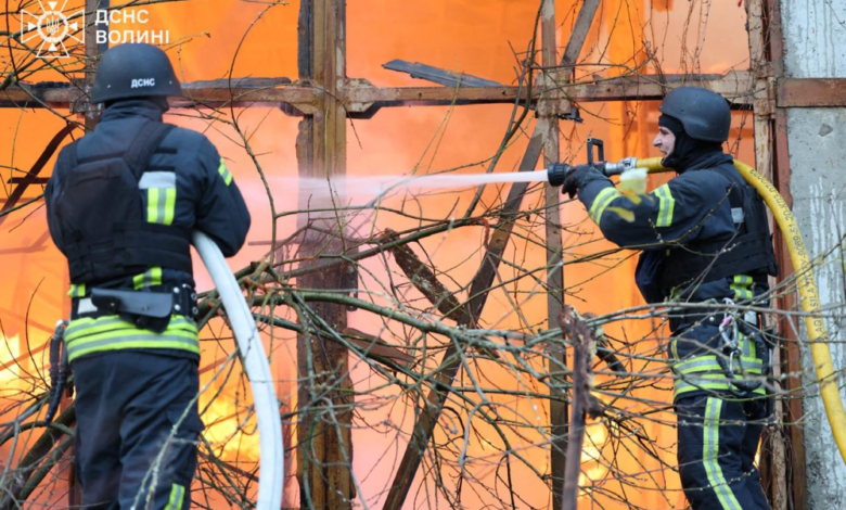 ضربات روسية مكثفة على طاقة أوكرانيا بمسيرات وصواريخ