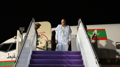 الرئيس الموريتاني يصل المدينة المنورة لزيارة المسجد النبوي