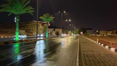 أمطار الجوف اليوم: القريات وطبرجل وتوقعات الأرصاد للطقس