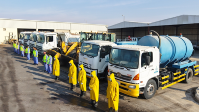 خطة النعيرية لموسم الأمطار: 110 كوادر و50 آلية للتدخل السريع