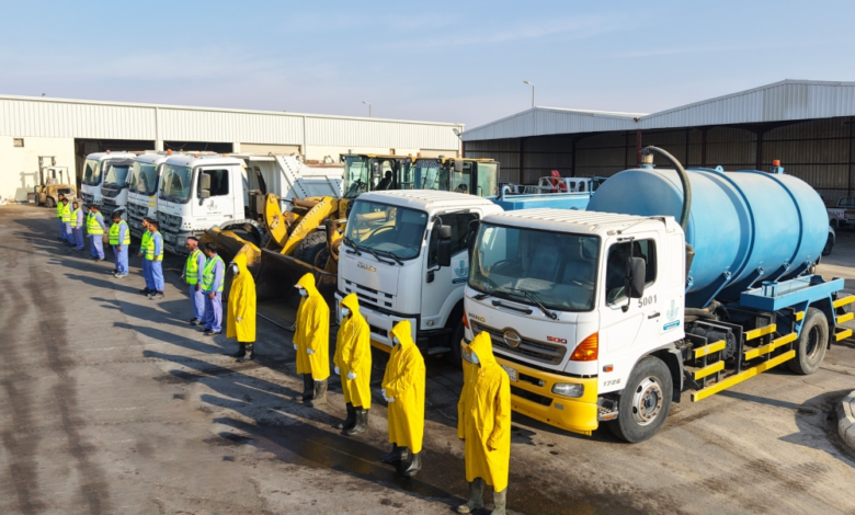 Al-Nu'airiyah's plan for the rainy season: 110 personnel and 50 vehicles for rapid intervention