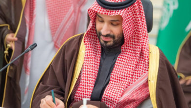 مباحثات ولي العهد وأمير قطر في قصر اليمامة لتعزيز العلاقات