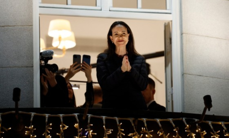 Maria Machado in Oslo: First appearance of the Nobel laureate after a long period of seclusion