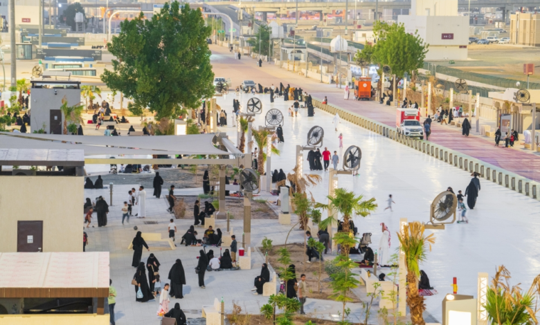 مسار كدانة في مزدلفة يجذب 56 ألف زائر بخدمات متكاملة