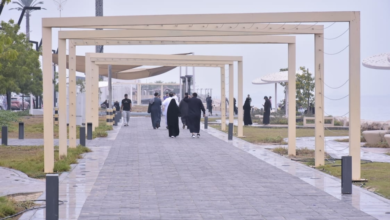 أمطار الشرقية: أجواء شتوية ساحرة تحول الكورنيش لكرنفال سياحي