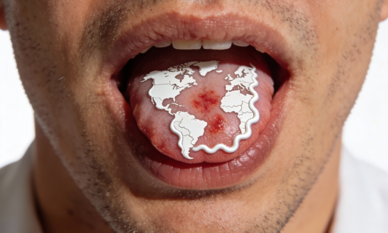 اللسان الجغرافي: الأسباب والأعراض وطرق العلاج والوقاية