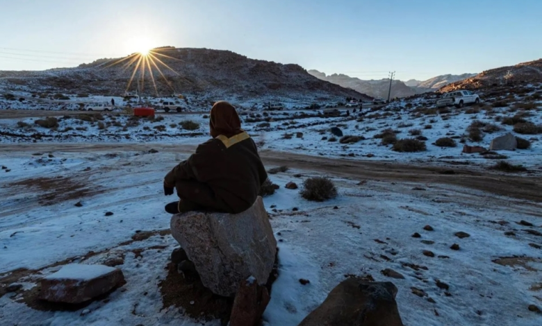 ثلوج الرياض والقصيم: الأرصاد تحذر من موجة صقيع نادرة