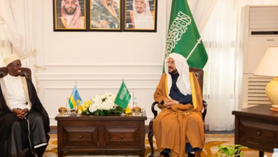 وزير الشؤون الإسلامية ومفتي رواندا يبحثان نشر الوسطية