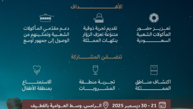 مهرجان المأكولات الشعبية بالقطيف 2025: الموعد والفعاليات