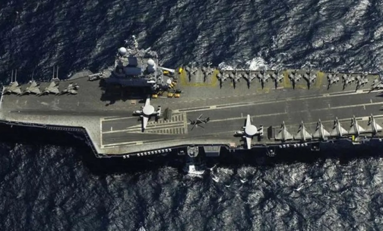 ماكرون يعلن بناء حاملة طائرات فرنسية جديدة بديلة لشارل ديغول