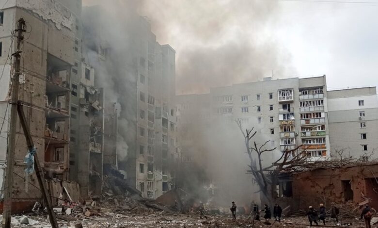 بوتين يهدد المرافئ الأوكرانية وقصف روسي يضرب أوديسا