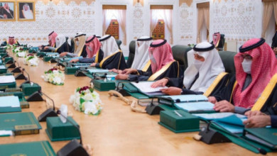 مجلس الوزراء يبارك مشروع القطار الكهربائي السريع بين السعودية وقطر