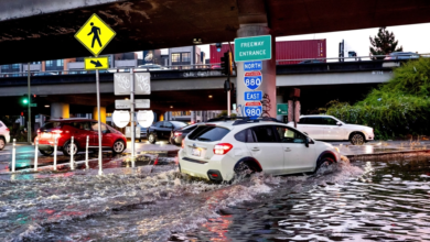 عواصف كاليفورنيا: أمطار غزيرة وثلوج وتحذيرات من فيضانات