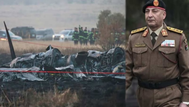 العثور على الصندوق الأسود لطائرة رئيس الأركان الليبي بتركيا