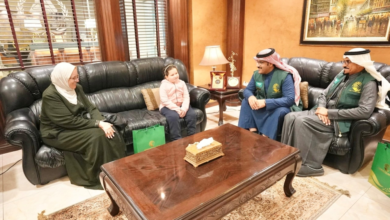 مركز الملك سلمان يتكفل بعلاج طفلة غزاوية مصابة بالسرطان في الأردن