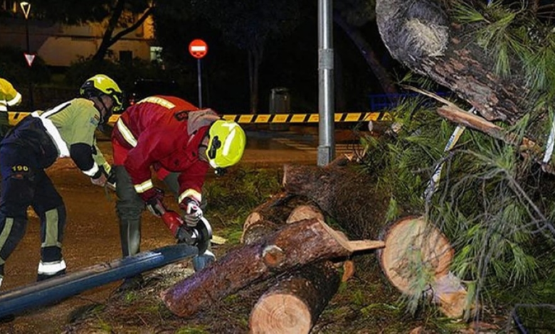 فيضانات مالقة تغمر القرى: تفاصيل الحالة الجوية في إسبانيا