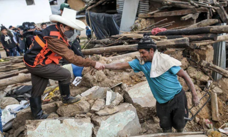 زلزال بيرو اليوم: إصابة 25 شخصاً وتضرر مبانٍ في أنكاش