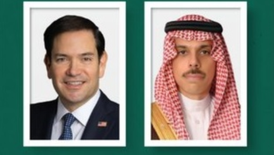 فيصل بن فرحان يبحث مع روبيو تطورات المنطقة والعلاقات الثنائية