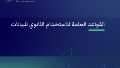 سدايا تصدر قواعد الاستخدام الثانوي للبيانات لتعزيز الابتكار