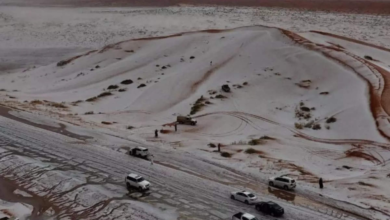 القريات الأبرد بـ 2 مئوية.. حالة الطقس اليوم في السعودية