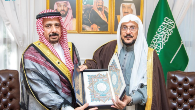 وزير الشؤون الإسلامية يبحث التعاون مع الوقف السني العراقي