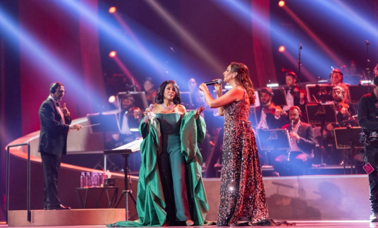 Angham bids farewell to 2025 with a historic "Night of Love" concert in Riyadh Season