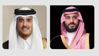 اتصال ولي العهد وأمير قطر: بحث العلاقات وتطورات المنطقة