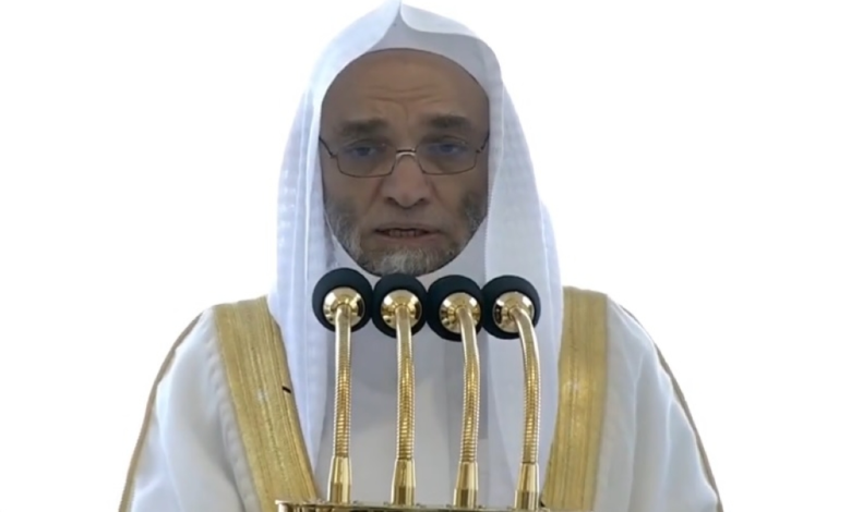 The preacher of the Grand Mosque: Man is weak and his need for God is inevitable