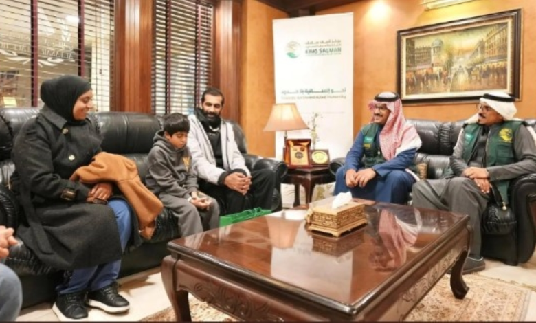 مركز الملك سلمان للإغاثة يتكفل بعلاج الطفل يزن نسمان من غزة