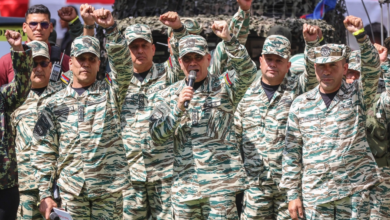 الجيش الفنزويلي يعترف بديلسي رودريغيز رئيسة مؤقتة للبلاد