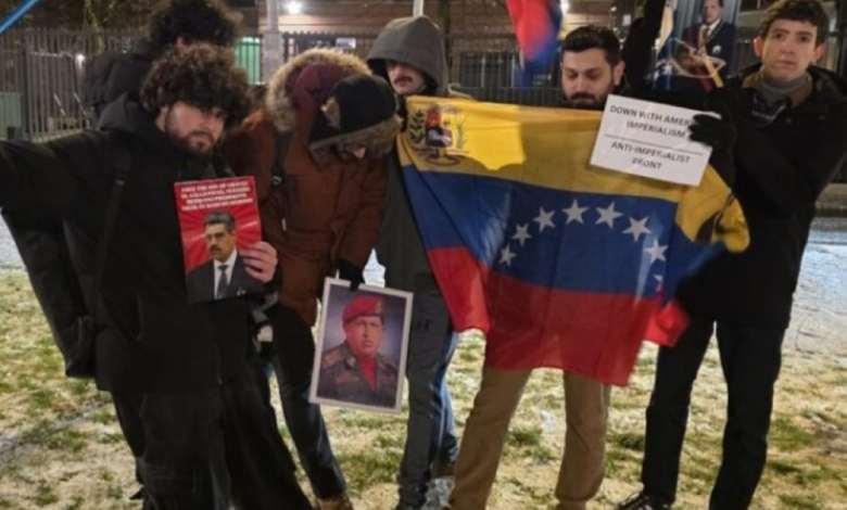 تظاهرات في مدريد وأمستردام ضد اعتقال مادورو والتدخل الأمريكي