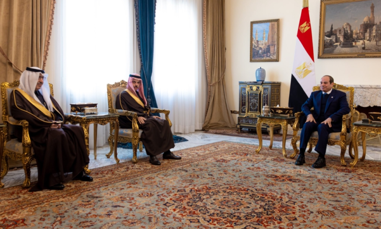 السيسي يستقبل وزير الخارجية السعودي لبحث ملفات المنطقة