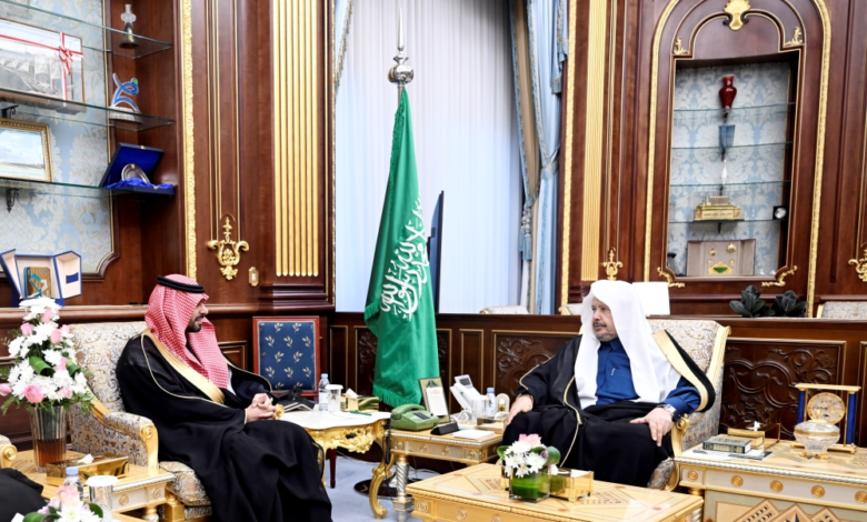 The Speaker of the Shura Council receives the Governor of Digital Government to promote digital transformation