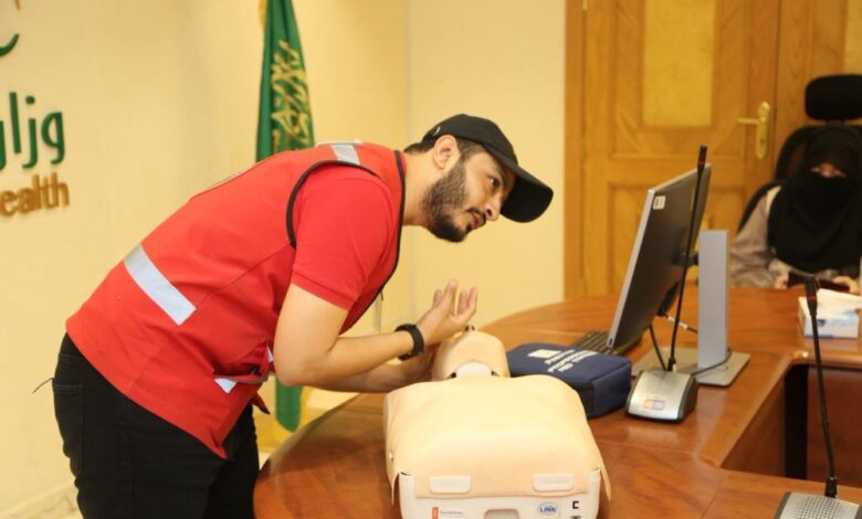 الهلال الأحمر بمكة: تدريب 108 آلاف مستفيد على الإسعافات الأولية