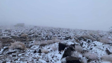 أقل درجة حرارة في السعودية 2025: طريف تسجل 5 تحت الصفر