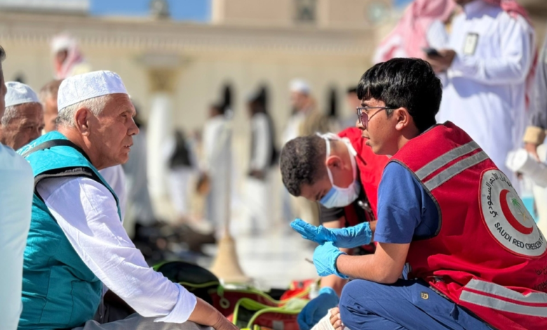 الهلال الأحمر يفتح التطوع الرمضاني بالمدينة المنورة 1447هـ