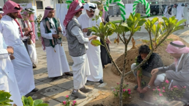 تعليم مكة يوزع 10 آلاف شتلة ضمن مبادرة المشتل الزراعي