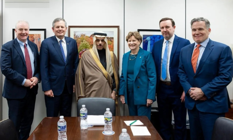 وزير الخارجية السعودي في واشنطن: مباحثات استراتيجية مع روبيو وشاهين