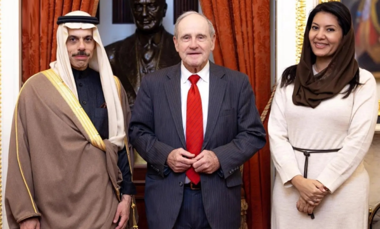 Saudi Foreign Minister meets with Marco Rubio and Jim Risch in Washington