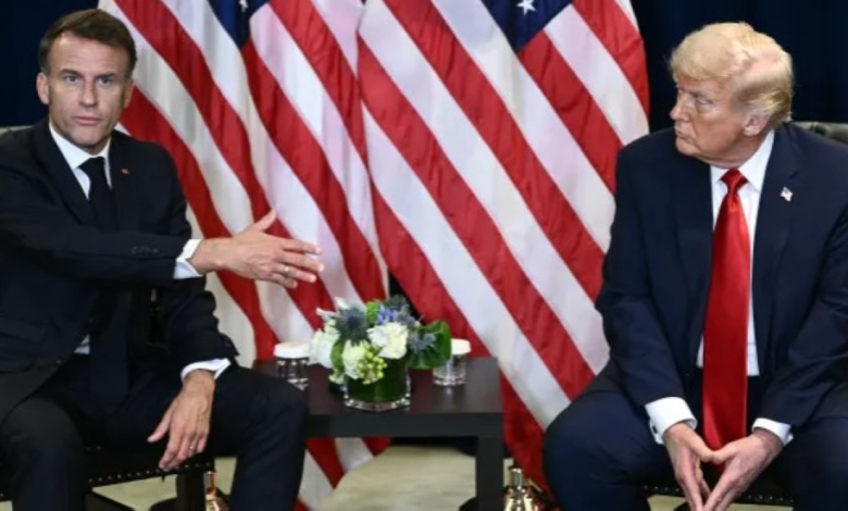 ماكرون ينتقد أمريكا: عدوانية استعمارية وتوتر مع روسيا